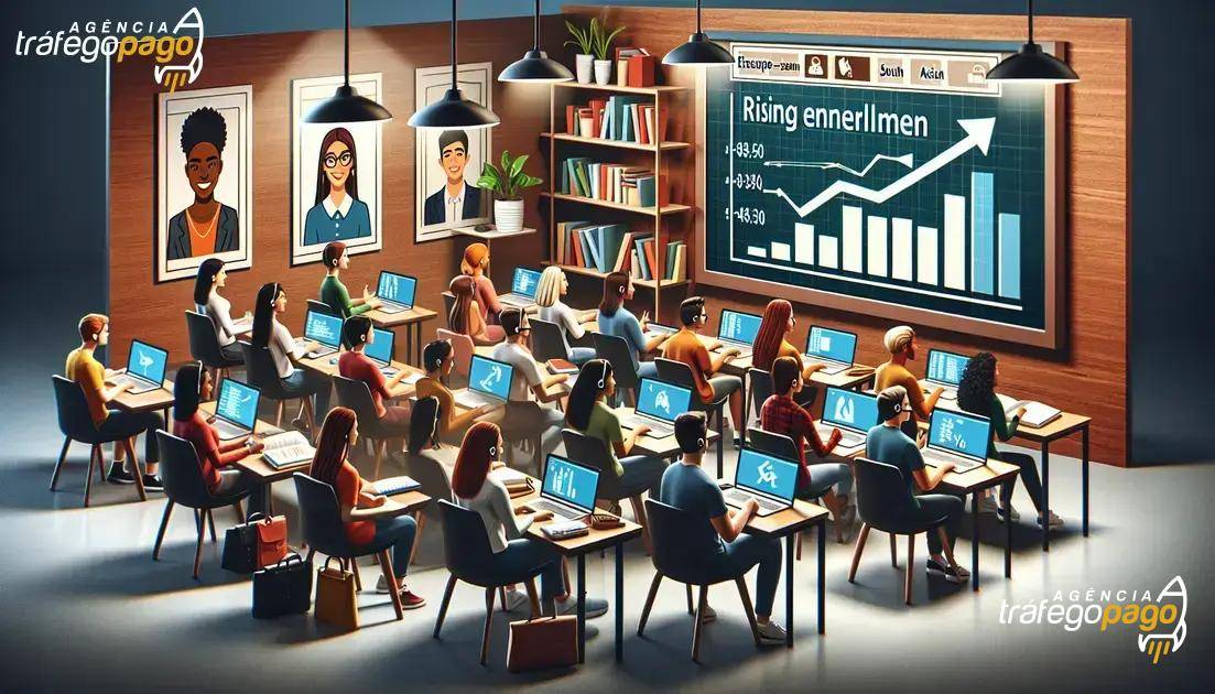 Como escolher plataformas de anúncios para promover cursos de idiomas online