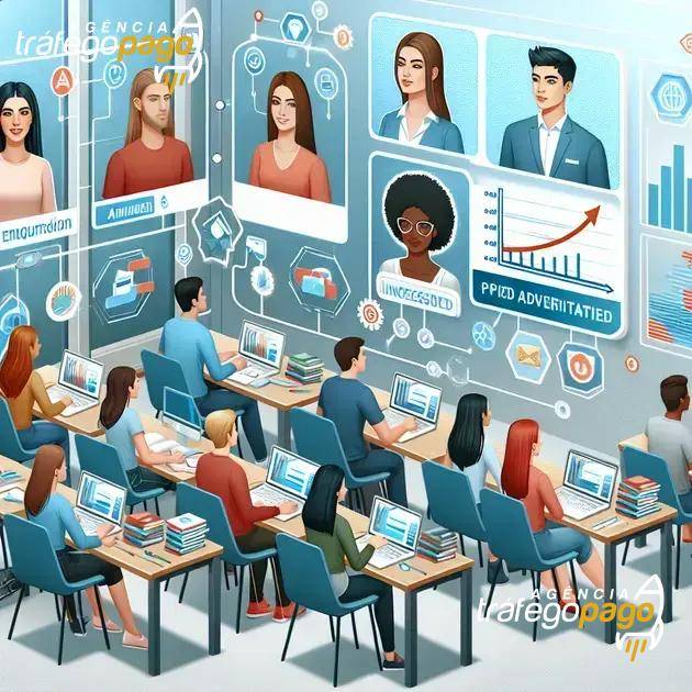 tráfego pago para curso de idiomas