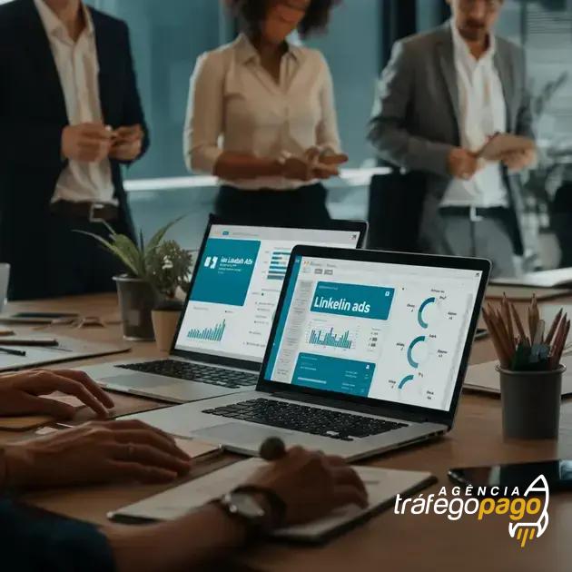 Agencia TRafego pago Linkedin Ads: Maximize Resultados Já