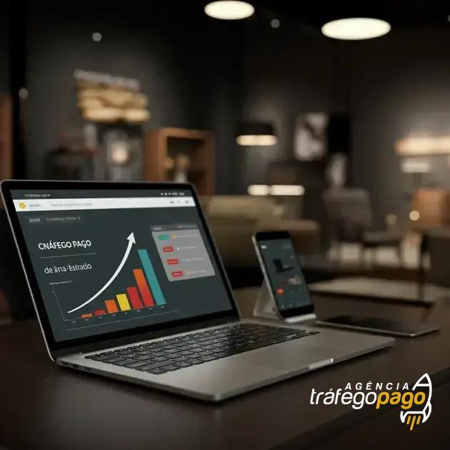 Benefícios do tráfego pago para lojas de móveis