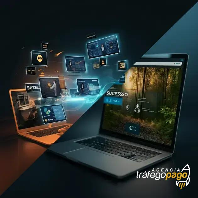 Diferença entre tráfego pago e orgânico