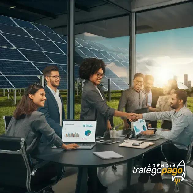 Vantagens do tráfego pago em energia solar