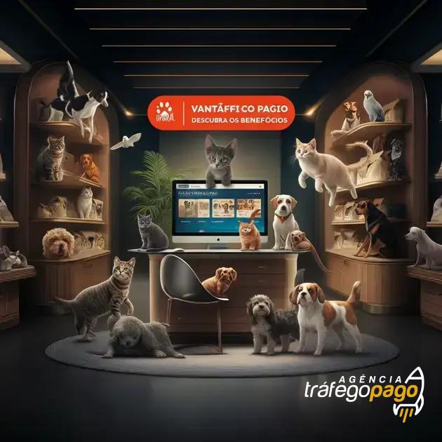 Vantagens do Tráfego Pago para Petshops