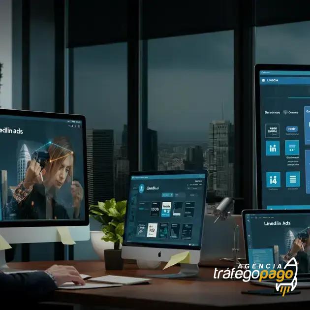 Agencia TRafego pago Linkedin Ads: Sua Solução Ideal